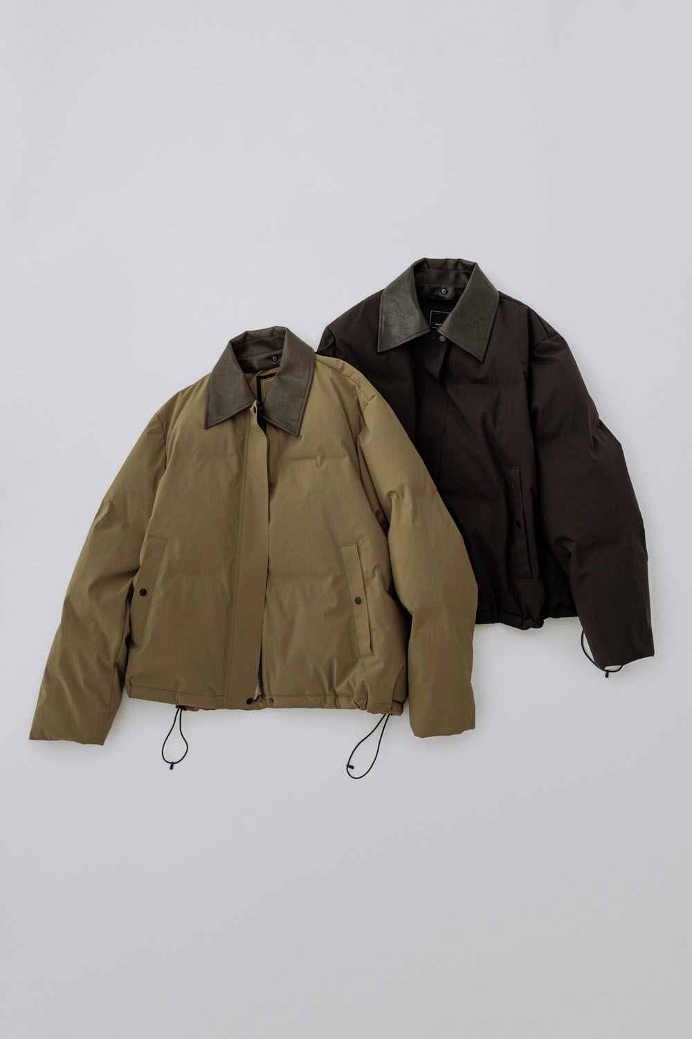 CONVERTIBLE COLLAR SHORT DOWN JACKET