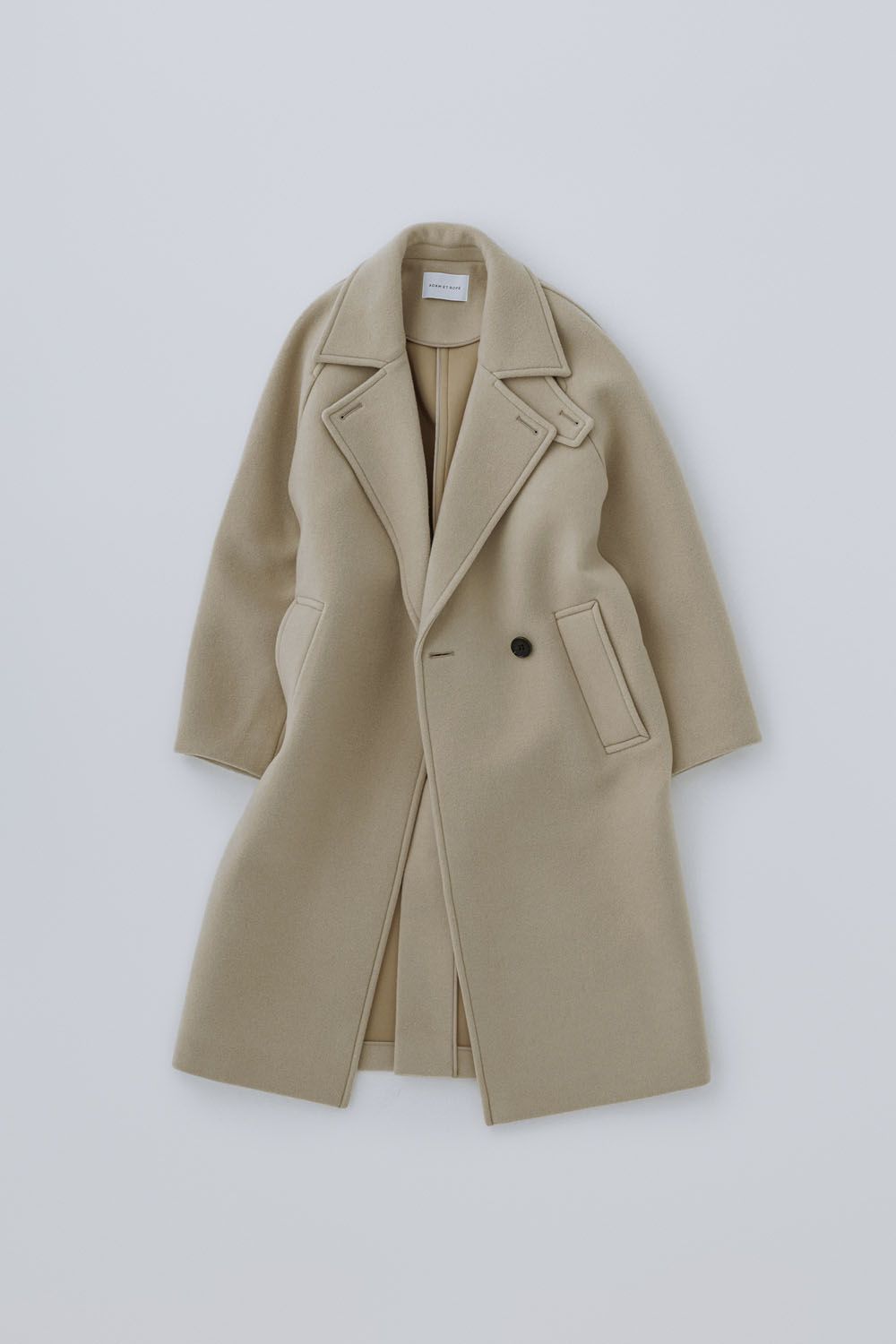 WOOL BONDING LONG COAT