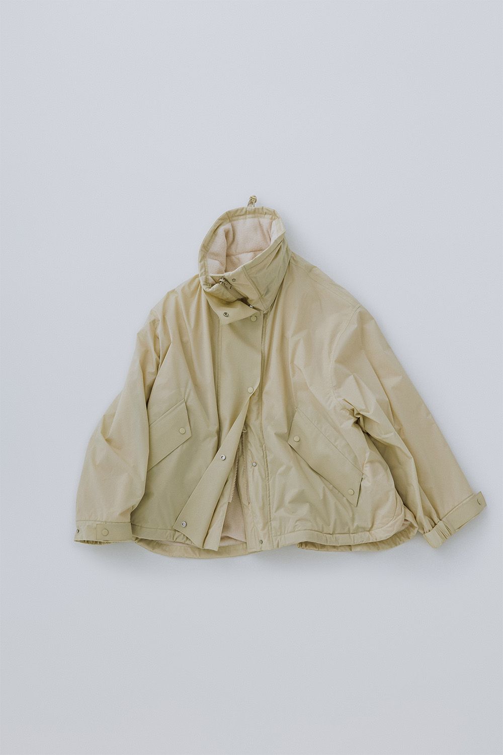 REVERSIBLE FLEECE-LINED BLOUSON