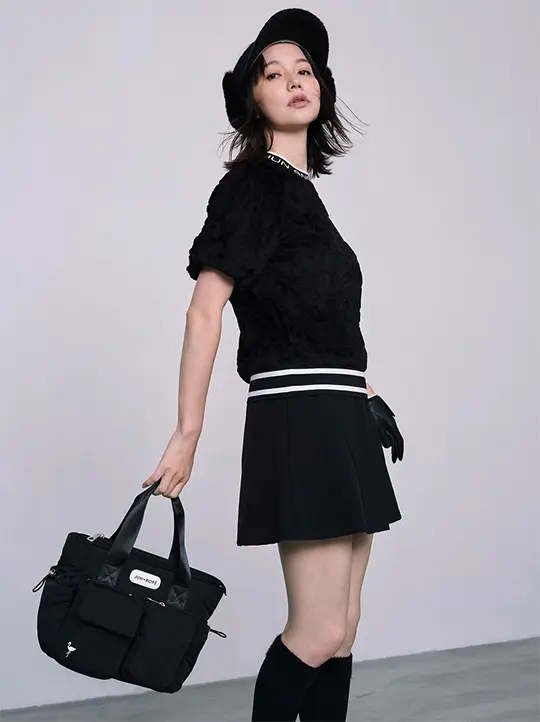 SUN VISOR、PULLOVER、SKIRT、BAG、GLOVES、SOCKS着用イメージ